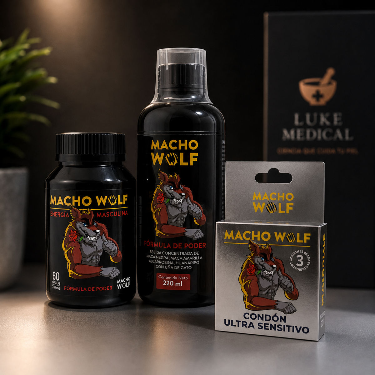 MACHO WOLF - POTENCIA | ENERGÍA | VIRILIDAD 💪