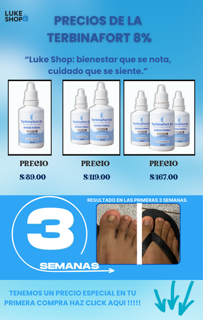 TERBINAFORT 8%👣