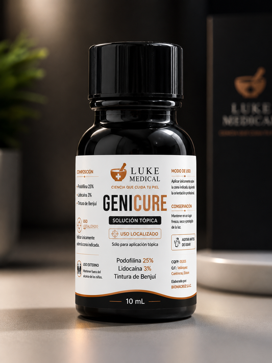 GENICURE ( SOLUCIÓN PARA VERRUGAS GENITALES )