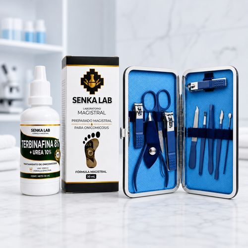 PROMOCIÓN PODOLOGICO ( TERBINAFINA 8% SENKA + KIT PODOLOGICO )