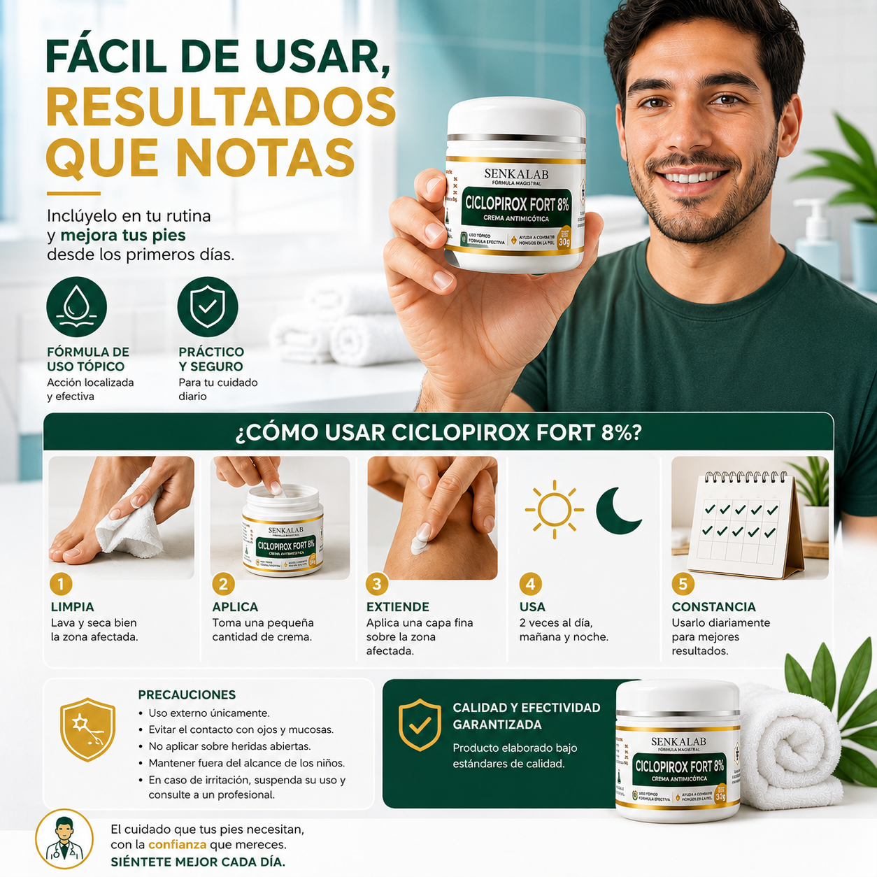 CREMA CICLOPIROX 8%