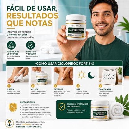 CREMA CICLOPIROX 8%