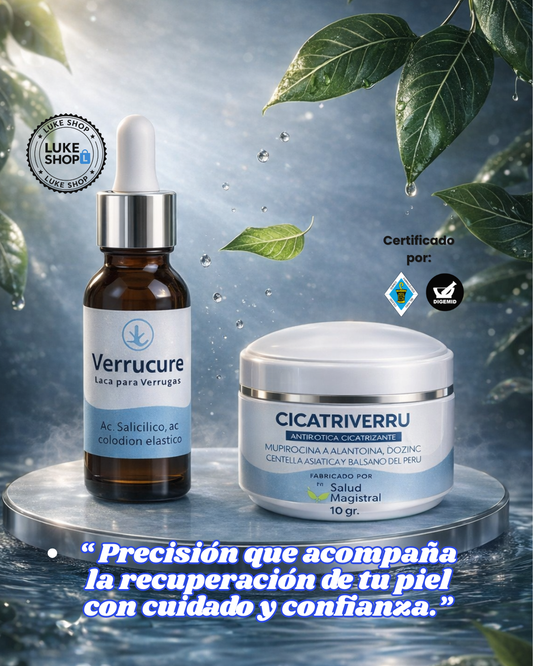 VERRUCURE + CICATRIVERRU DE REGALO 🎁