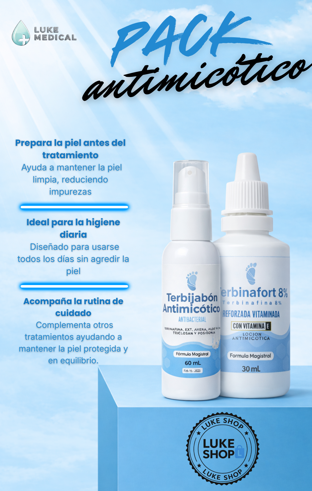 Pack Antimicótico